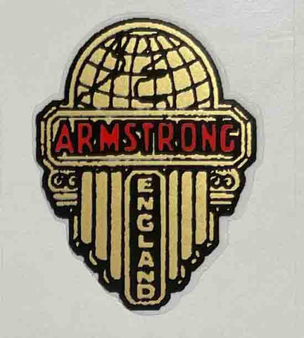 Armstrong small seat tube decal