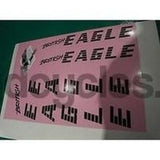 BRITISH EAGLE decal set for 1980's frames.