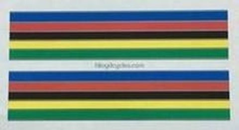 Olympic Bands with silver separators