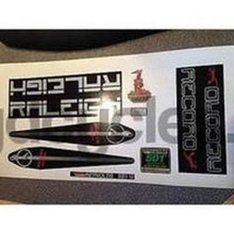 RALEIGH Record SPRINT Mirrored version decal set