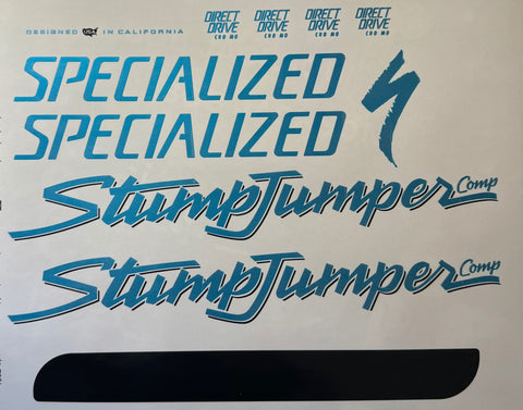 Specialized Stumpjumper Comp 1992 decal set