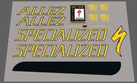 Specialized Allez 1993 decal set