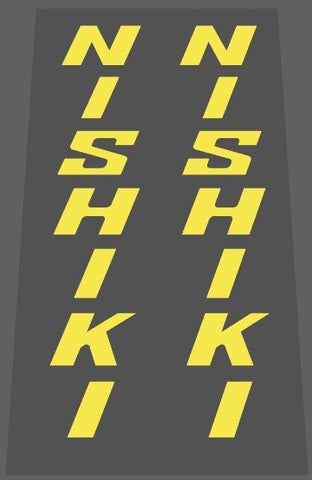 Nishiki Seat Tube decal