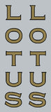 Lotus Seat Tube decals