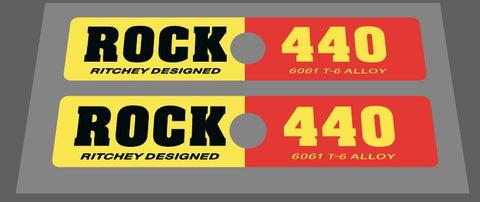 Ritchey Rock 440 rim decal