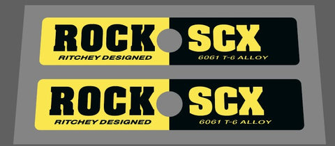 Ritchey Rock SCX rim decal