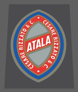 Atala Cesare Rizzato Head badge decal