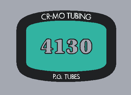 Tange 4130 tubing decal