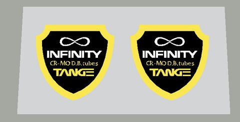 Tange Infinity fork decals