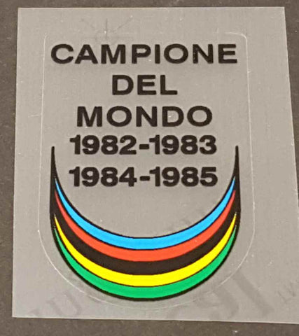 Atala campione del mondo decal