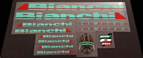 Bianchi Limited decal set