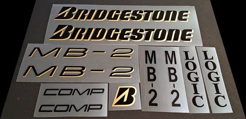 Bridgestone MB-2 decal set