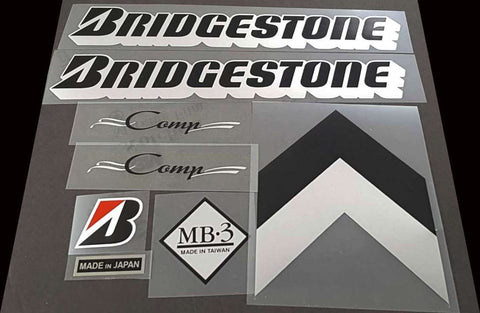 Bridgestone Comp Decal set