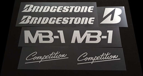 Bridgestone MB-1 decal set