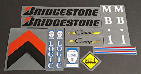 Bridgestone MB-1 Comp decal set