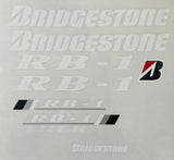Bridgestone RB1 1992 decal set