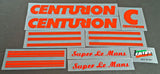 Centurion Super Le Mans Decal sets