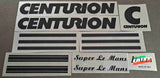 Centurion Super Le Mans Decal sets
