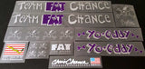 Fat Chance Y0-Eddy decal set