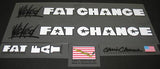 Fat Chance Wicked decal set