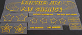 Fat Chance decal set