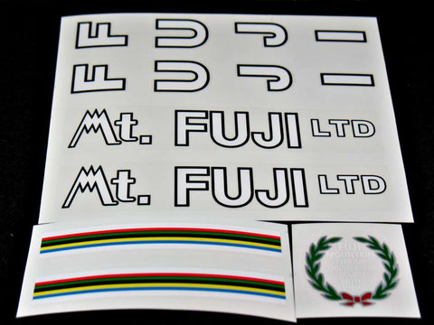 Fuji decal set