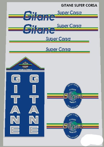 Gitane Decal set Super Corsa