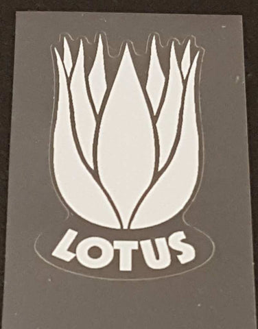 Lotus crest decal