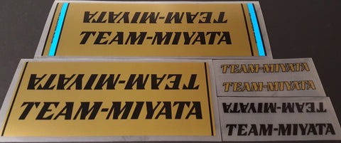 Team Miyata Decal set