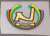 Nishiki Head badges