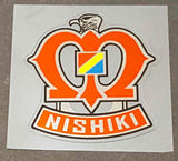 Nishiki Head badges