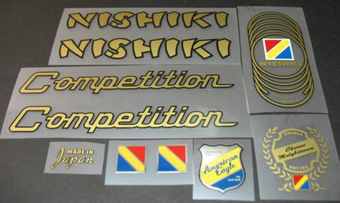 Nishiki Decal set