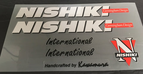 Nishiki Decal set