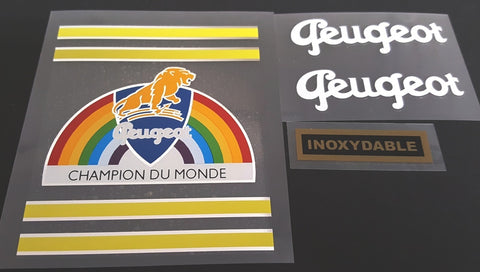 Peugeot Decal set