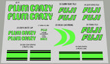 FUJI BMX Decal sets