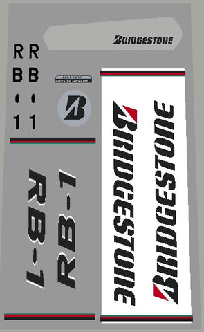 Bridgestone RB-1 1993 decal set