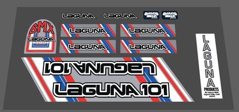 Laguna BMX Decal set