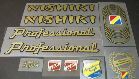 Nishiki Decal set