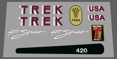 Trek 420 decal set