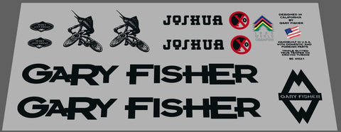Gary Fisher decal set