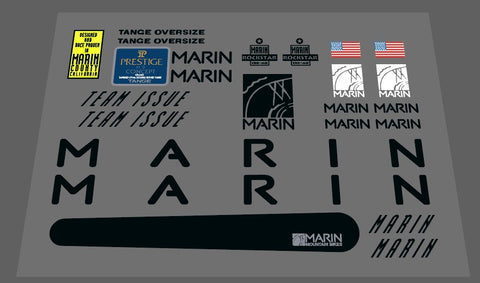 Marin 1991 Team Issue decal set