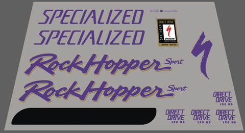 Specilized Rockhopper sport decal set