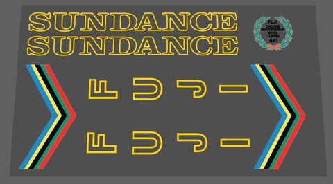 Fuji Sundance decal set