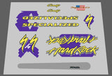 Specialized Hard Rock comp 1989 decal set