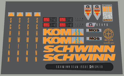 Schwinn KOM S9 set