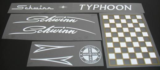 Buy Schwinn Typhoon decal set at H Lloyd Cycles for only £36.00