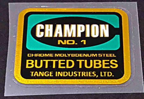 Tange Champion No1 Butted tubes