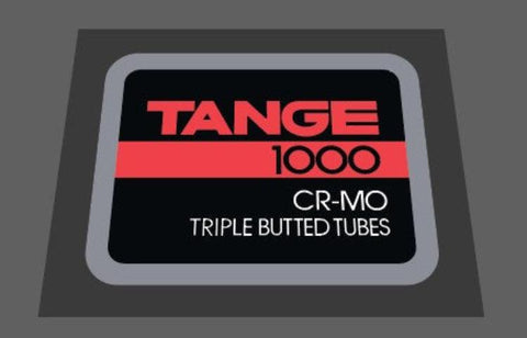 Tange 1000 Cr-Mo Triple Butted tubes