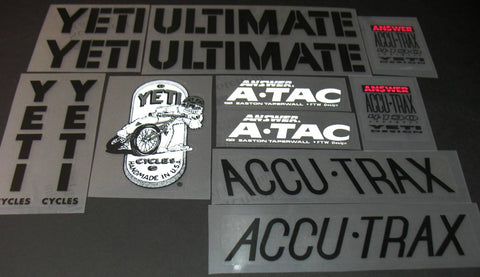 Yeti Ultimate decal set