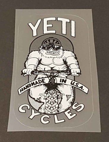 Yeti Cycles Decal